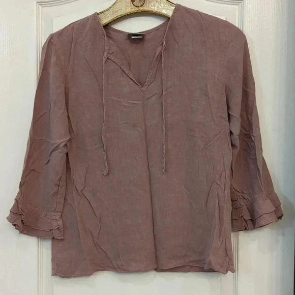 Hemp Blend  Blouse - Picture 10 of 11
